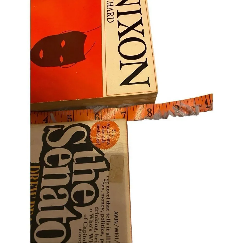 Lot Of 2 Richard Nixon The Senator Paperback Books Usa